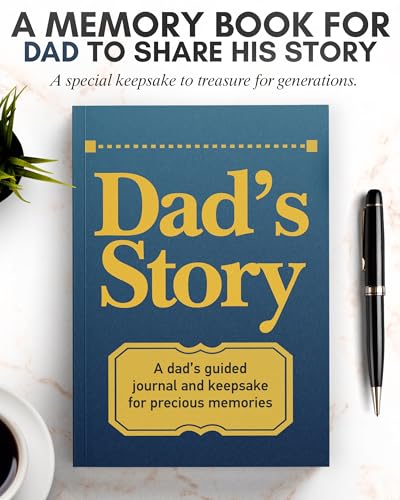 Coco & Lan Dad's Story Journal: A Meaningful Keepsake for Dad to Share His Life Journey and Memories, Book Includes 250+ Prompt Questions, Sentimental Gifts Idea for Father's Day, Birthday, Christmas - Image 3