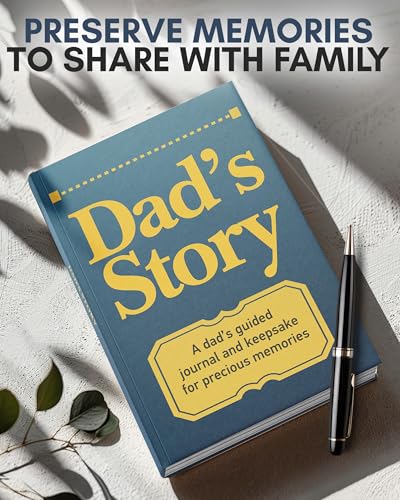 Coco & Lan Dad's Story Journal: A Meaningful Keepsake for Dad to Share His Life Journey and Memories, Book Includes 250+ Prompt Questions, Sentimental Gifts Idea for Father's Day, Birthday, Christmas - Image 5