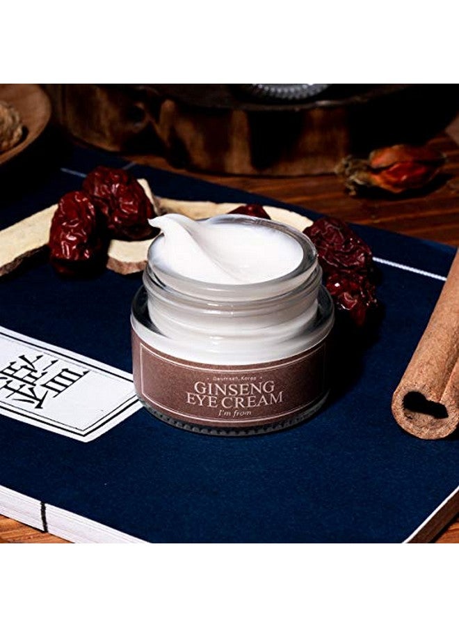 I'M FROM [I'm from] Ginseng Eye Cream 30g - Rare Ginseng Nourishment for Tired Eyes, Wood-Cultivated Ginseng, Moisture-Lock Formula, Firm Face Line - Image 2