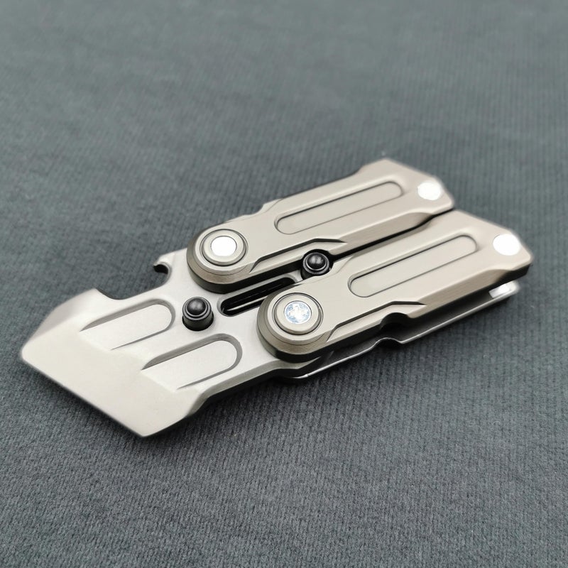 T-Conceal EDC Fidget Sliders Fidget Toys Stress Relief for Adults Magnetic Metal Multifunctional Crowbar Fidget Slider Spinner - Image 2