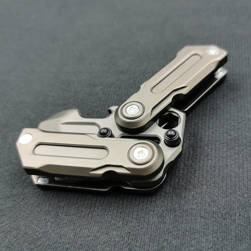 T-Conceal EDC Fidget Sliders Fidget Toys Stress Relief for Adults Magnetic Metal Multifunctional Crowbar Fidget Slider Spinner - Image 3