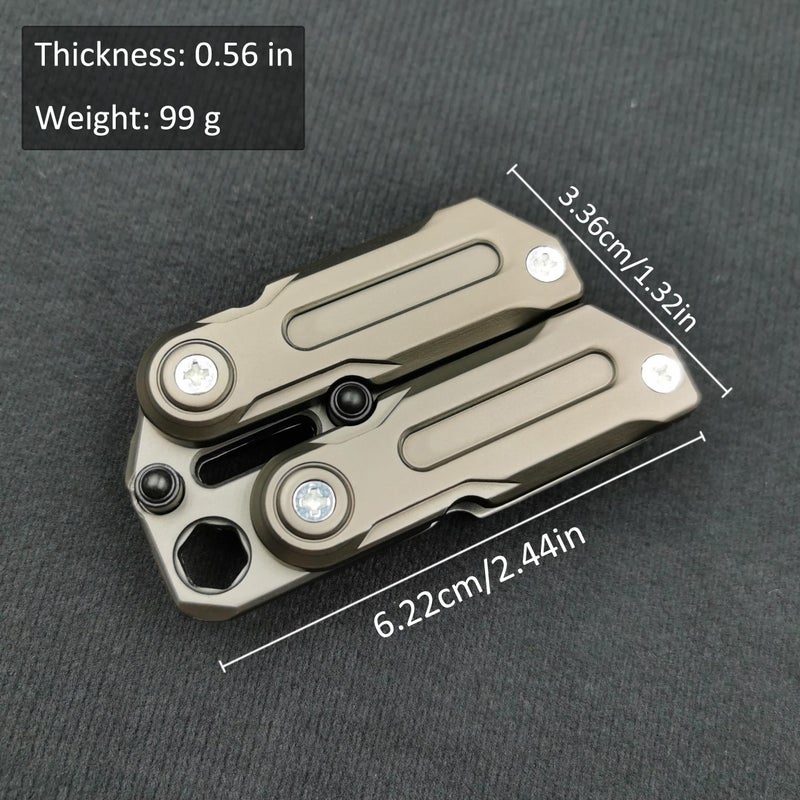 T-Conceal EDC Fidget Sliders Fidget Toys Stress Relief for Adults Magnetic Metal Multifunctional Crowbar Fidget Slider Spinner - Image 4
