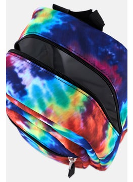 JANSPORT Men Tie Dye Wash Bag 25 H x 18 L x 12 W cm, Red Combo  - Image 3