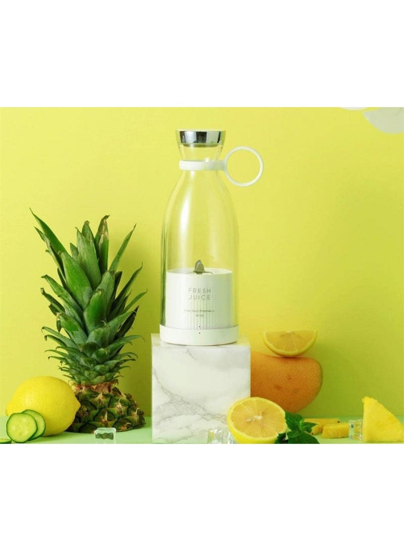 Portable Rechargeable Blender, Original Personal Size Electric USB Mini Juicer Blender for Fruits, Vegetables, Smoothie, Juice, Milkshake, Battery Powered Mixer  multicolour - Image 3