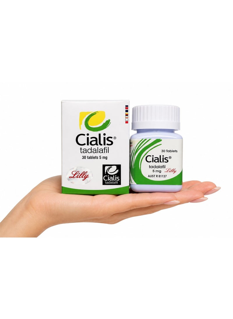 Cialis 5Mg, 30 Tablets - Original - 2 Boxes / Total 60 - Image 2