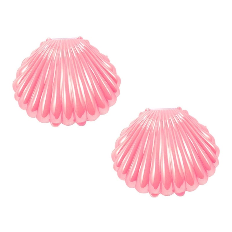Pink Artificial Shell Pearl Storage Box Desktop Decoration Photography Props - Image 2