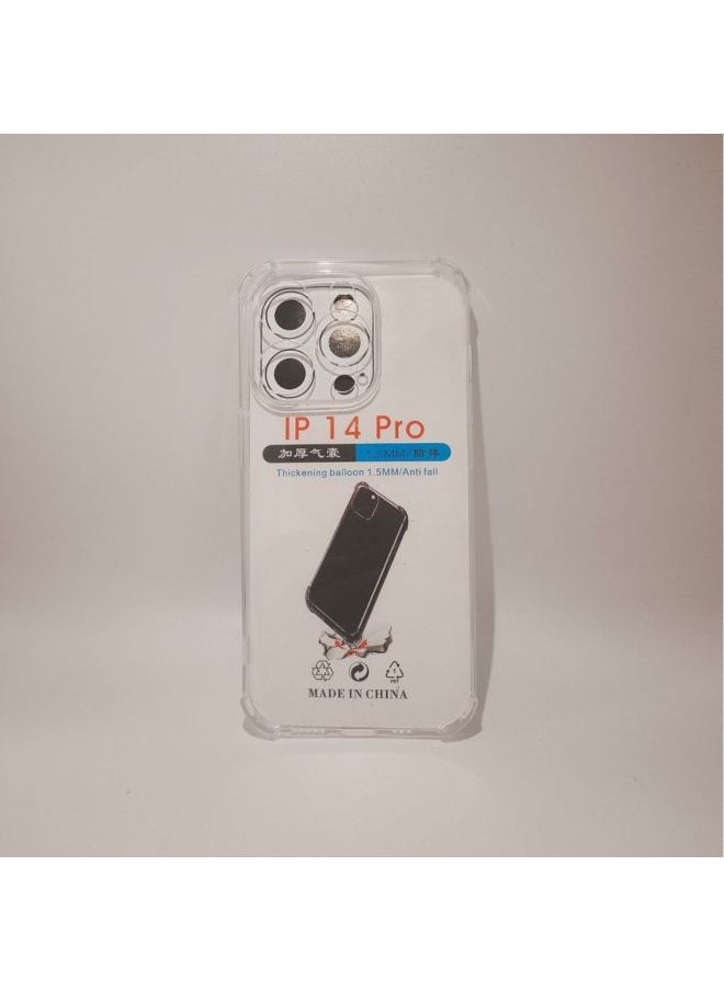 Generic - For IPhone16 PRO MAX Fine Hole Mobile Phone Case IP15 Thick 1.5MM Apple X High Permeability Transparent Soft Case-Color:Thickened Drop-resistant  ]-Applicable Model:IP16 - Image 1