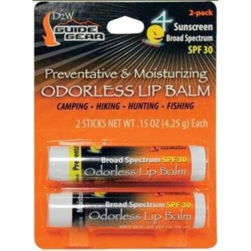 DEAD DOWN WIND Scent Elimination Lip Balm 2pk 85gm Carded Model 1249BC - Image 2