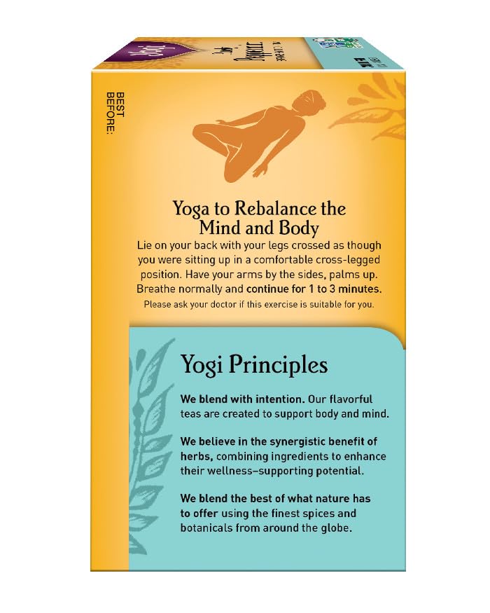 Yogi Tea Yogi Purely Peppermint Tea 16BAGS NET WT 0.85OZ (24G) - Image 4