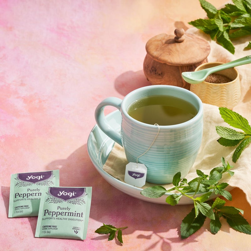Yogi Tea Yogi Purely Peppermint Tea 16BAGS NET WT 0.85OZ (24G) - Image 5