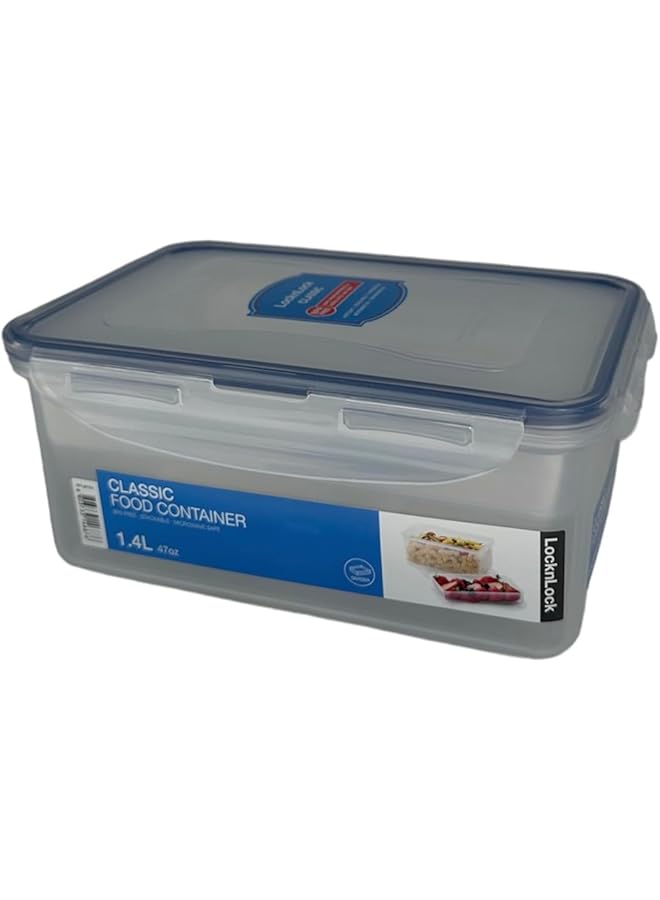 لوك اند لوك حافظة طعام مزدوجة، سعة 1.4 لتر، Hpl817Hi - Image 1