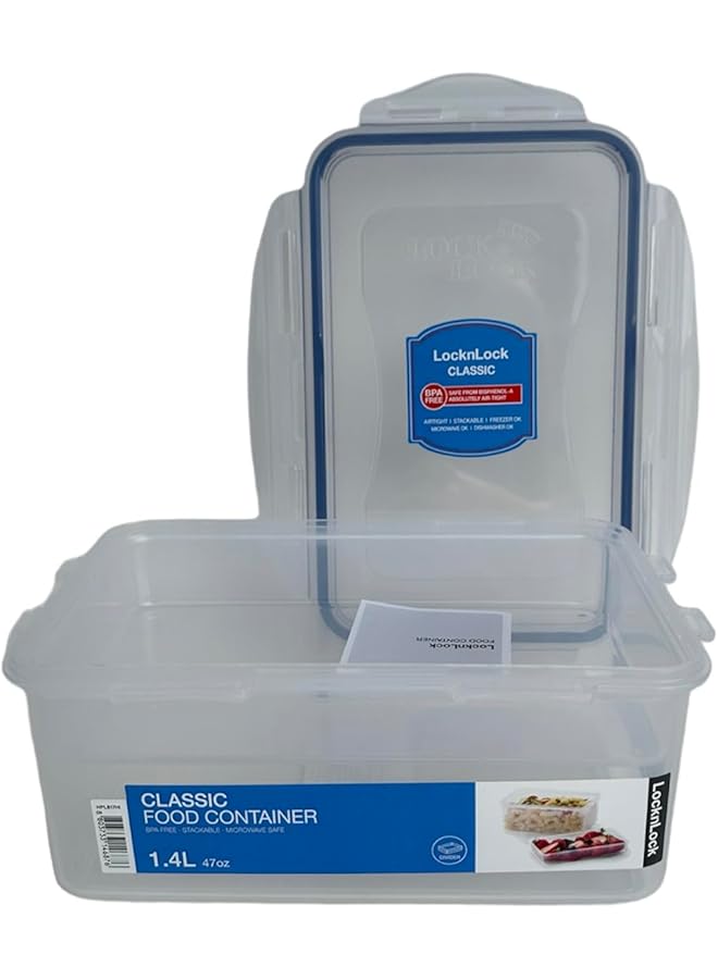 لوك اند لوك حافظة طعام مزدوجة، سعة 1.4 لتر، Hpl817Hi - Image 4