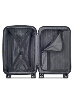 DELSEY Paris Ophelie 55cm Hardcase 4 Double Wheel Expandable Cabin Luggage Trolley Glossy Pink - 00389380119ME  - Image 3