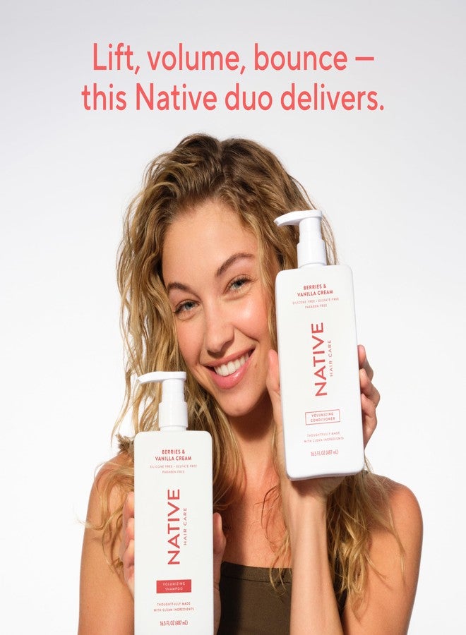 Native Volumizing Conditioner Berries & Vanilla Cream 16.5 fl Oz. - Image 5