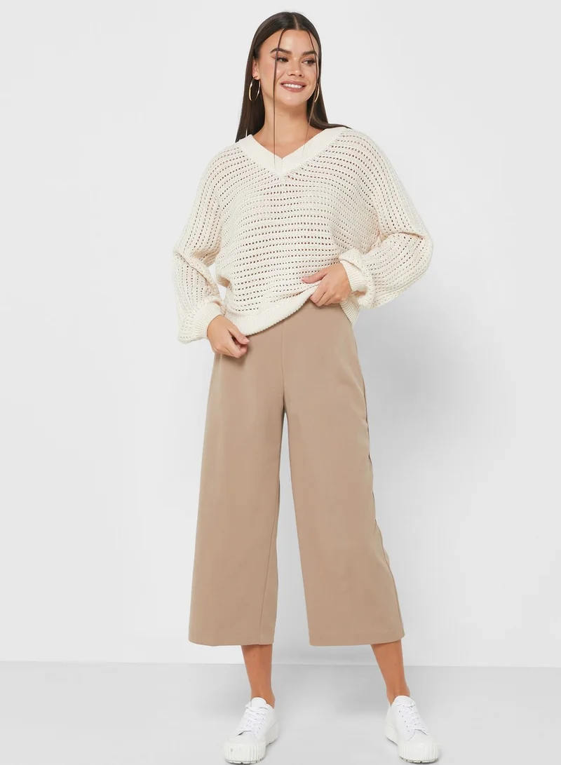 VERO MODA V-Neck Knitted Sweater