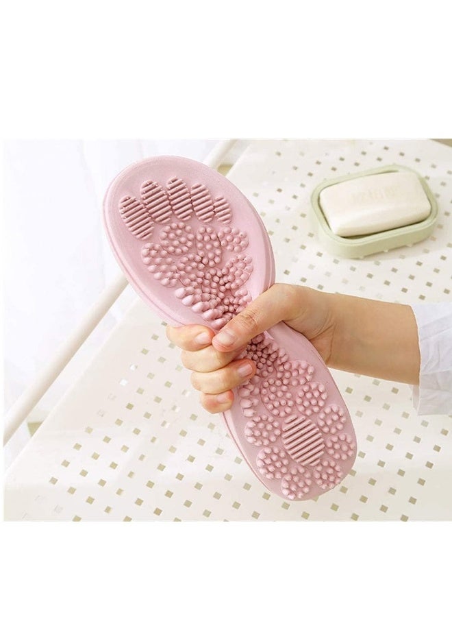 Massage Slippers for Plantar Fasciitis for Women Acupuncture Slippers Plantar Pain Relief Non-Slip Stress Relief for Bath - Image 2