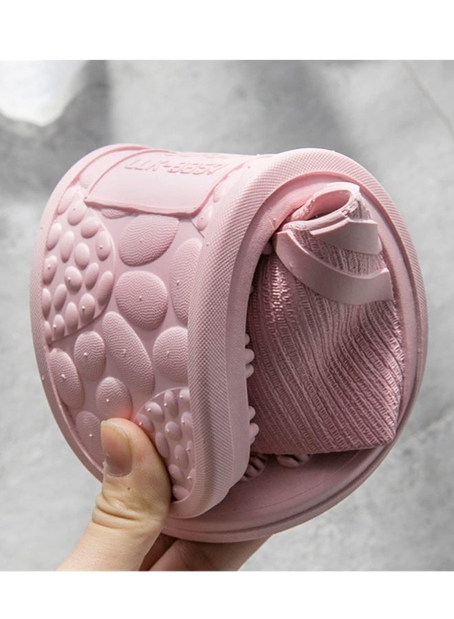 Massage Slippers for Plantar Fasciitis for Women Acupuncture Slippers Plantar Pain Relief Non-Slip Stress Relief for Bath - Image 5