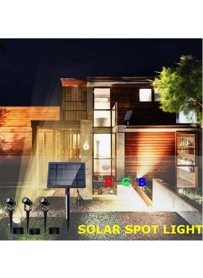 Beauenty Aluminium IP65 Waterproof Solar Landscape LED Spotlight Black 27.5 x 30.5 x 77 cm SGL04  - Image 3