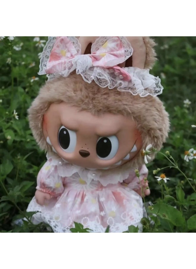 LABUBU 38cm Plush Doll Clothes for Labubu 