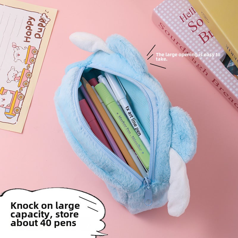 Sanrio Pochacco Cinnamoroll Pen Pouch Cute Student Stationery Dress-up Purple Culomi - Image 5
