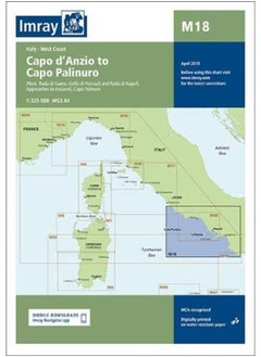 Imray Chart M18: Capo d'Anzio to Capo Palinuro
