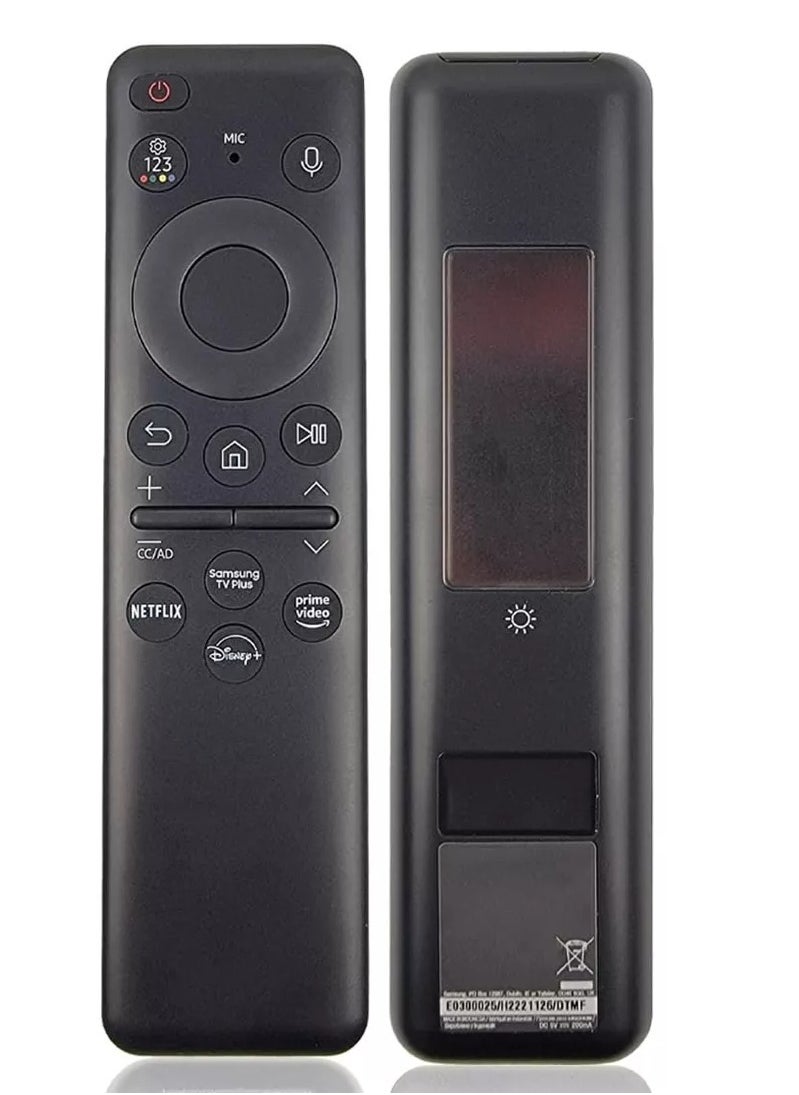Generic NEW Solar Voice Remote Control for Samsung Smart TVs – Eco-Friendly, Hands-Free Voice Navigation  - Image 4