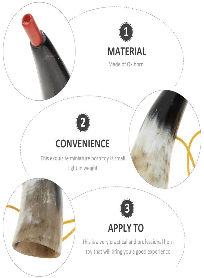 BESPORTBLE Noisemakers Neck Horn Strap Makers Favors Portable Cheering Sports Game Interesting Fan Games Prop Trumpet Maker : Cheer Blow Vuvuzela with Viking Party ' s - Image 2