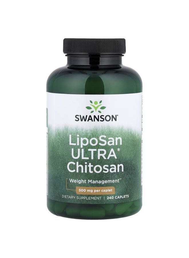 سوانسون ليبوسان ألترا كيتوزان، 500 ملغ، 240 كبسولة - Image 1