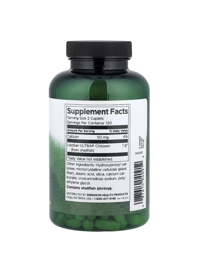سوانسون ليبوسان ألترا كيتوزان، 500 ملغ، 240 كبسولة - Image 2