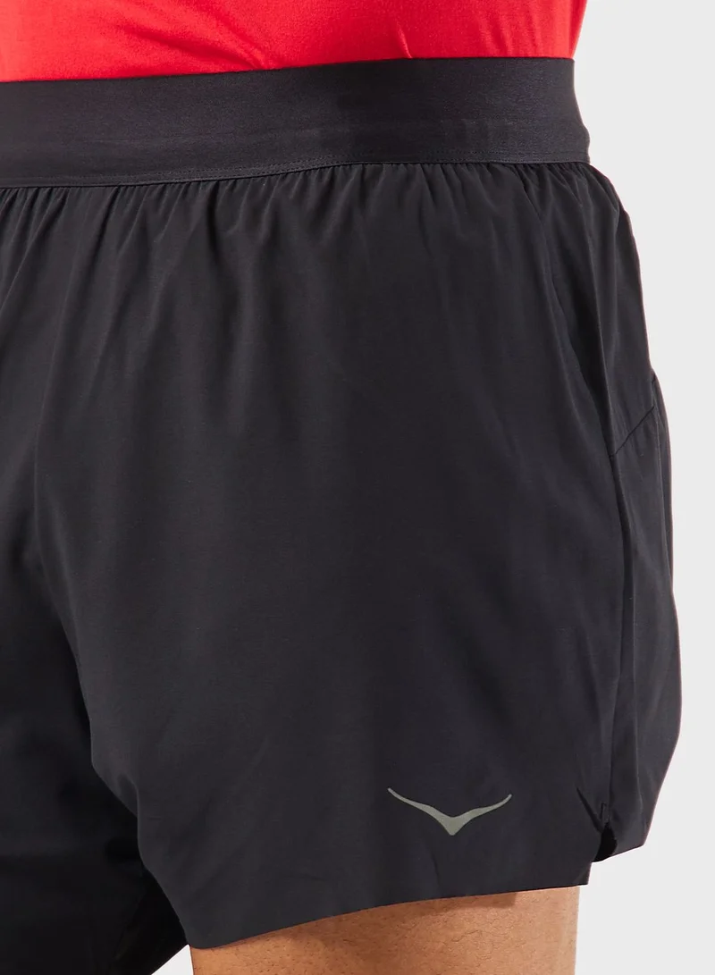 Hoka 5" Glide Shorts With Brief