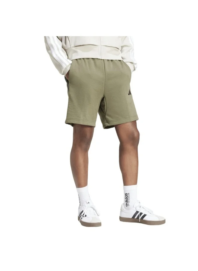 Adidas essentials three stripes french terry men shorts