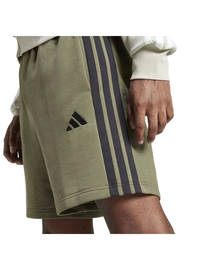 Adidas essentials three stripes french terry men shorts