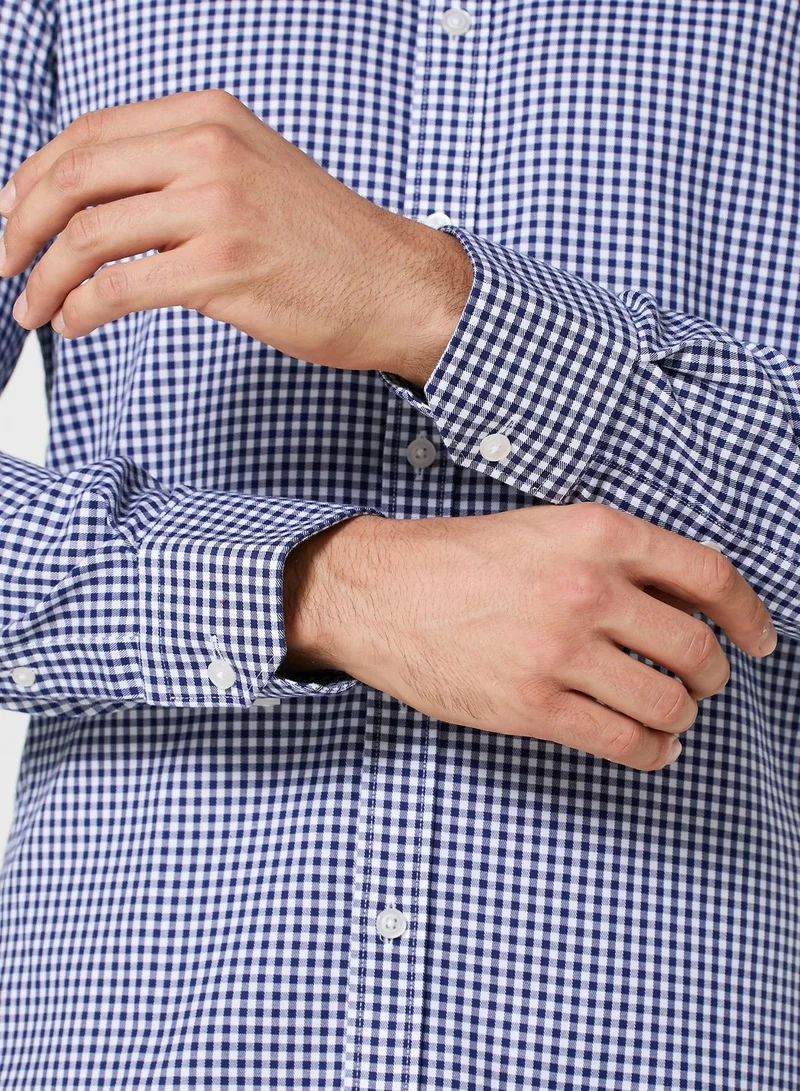 T.M.Lewin Gingham Slim Fit Shirt