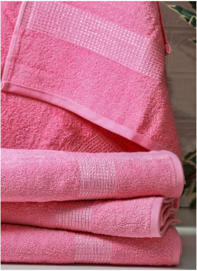 Baltic Linen Bath Towel Ultra Soft 70Cm X 140Cm, 100% Cotton Bath Towels Pack, 430GSM Terry Pack Of 4  - Image 2
