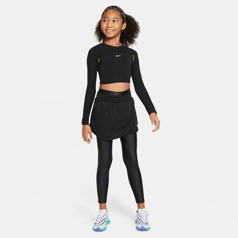 Nike Black Girls' Dri-FIT Long-Sleeve Top  | Best Price UAE