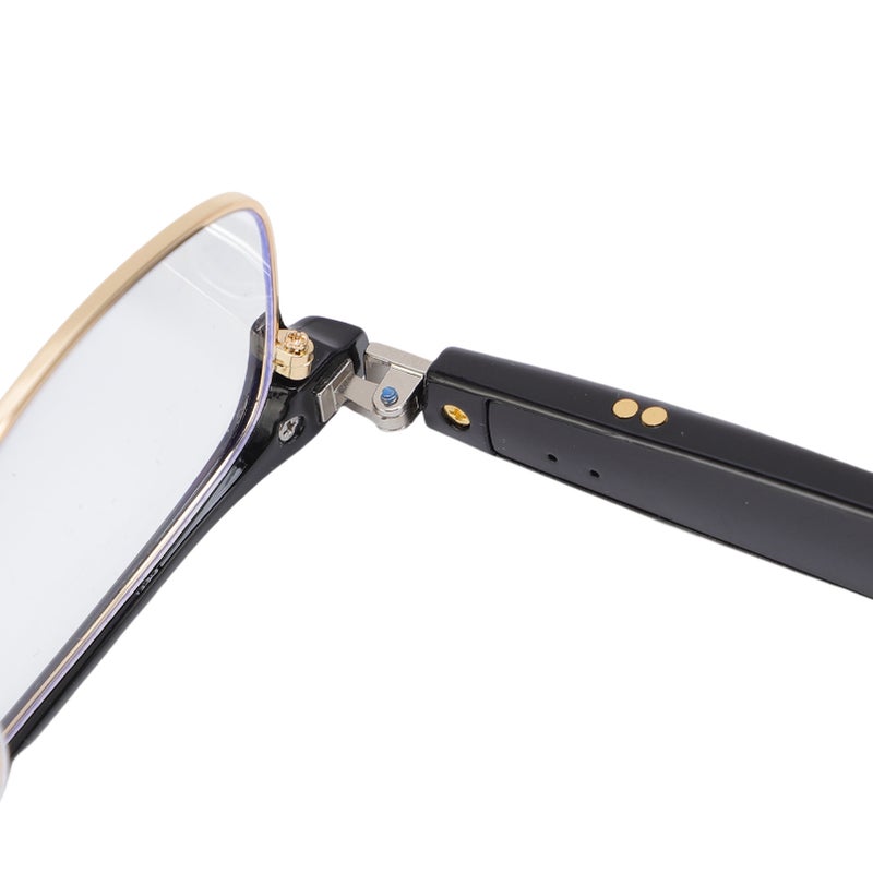 Smart Glasses HD Sound Voice Aid Blue Light Blocking Bluetooth Glasses Built in Mic Speakers for Android Answering Calls - Image 2