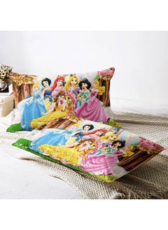 Disney Disney Princess Pattern Bedding Three-Piece Set Including Duvet Cover and Two Pillowcases (Size 150cmX200cm)  - Image 2