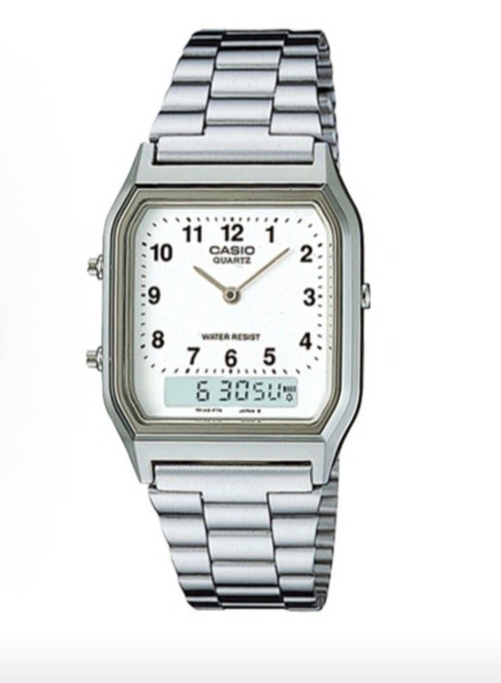 casio square dial classic watch, casio multi-functional display electronic watch - Image 1
