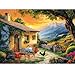 WSCXSC Jigsaw Puzzles 300 Pieces for Adults Village Puzzles Adults Kids Puzzles 300 Pieces Games Family Challenging Puzzle Gift Toy for Puzzle Enthusiasts Unique Brain Teaser 205x15IN - Image 2