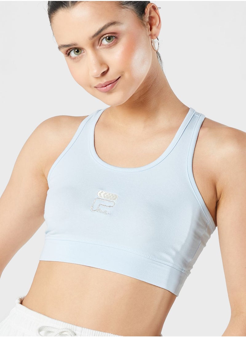 FILA - Turq Logo Bra - Image 1