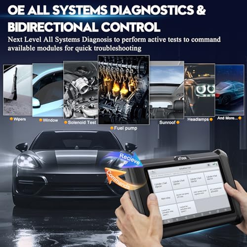 XTOOL D7W Wireless OBD2 Scanner Diagnostic Tool 2025 Upgraded Ver. of D7, Bidirectional Scan Tool, ECU Coding, 36+ Resets, CAN FD & DoIP, All System Scanner for Car with 3-Year Update - Image 4