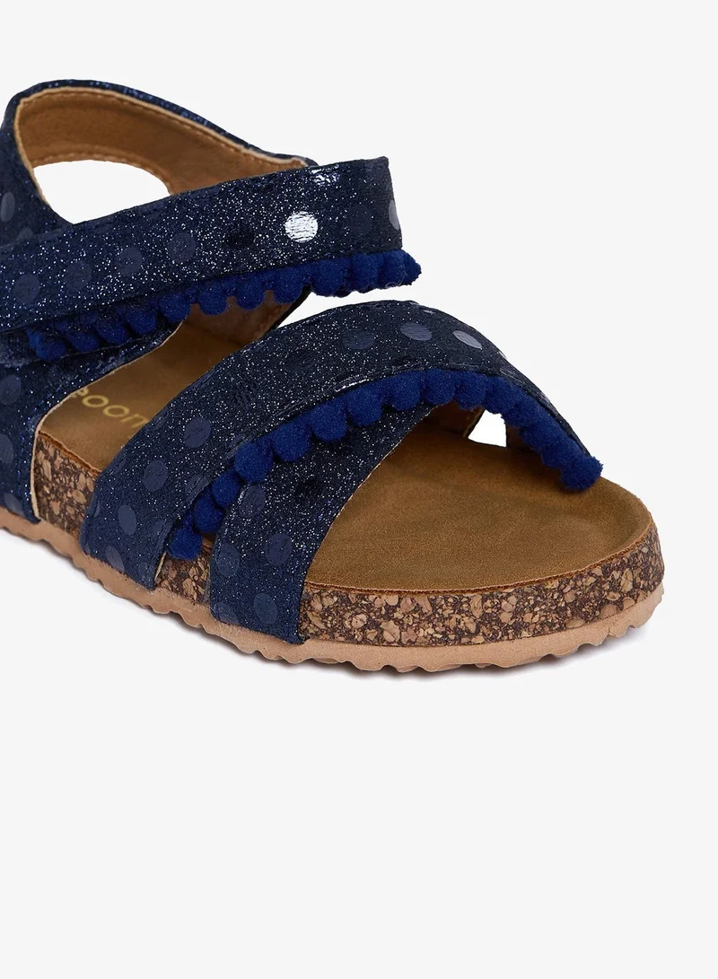 Geoomnii NAVY Geoomnii Girls’ Sandals – Comfortable Casual Sandals for Children, Pre-Teen & Junior Girls for School, Play & Everyday Wear for Women | Best Price UAE