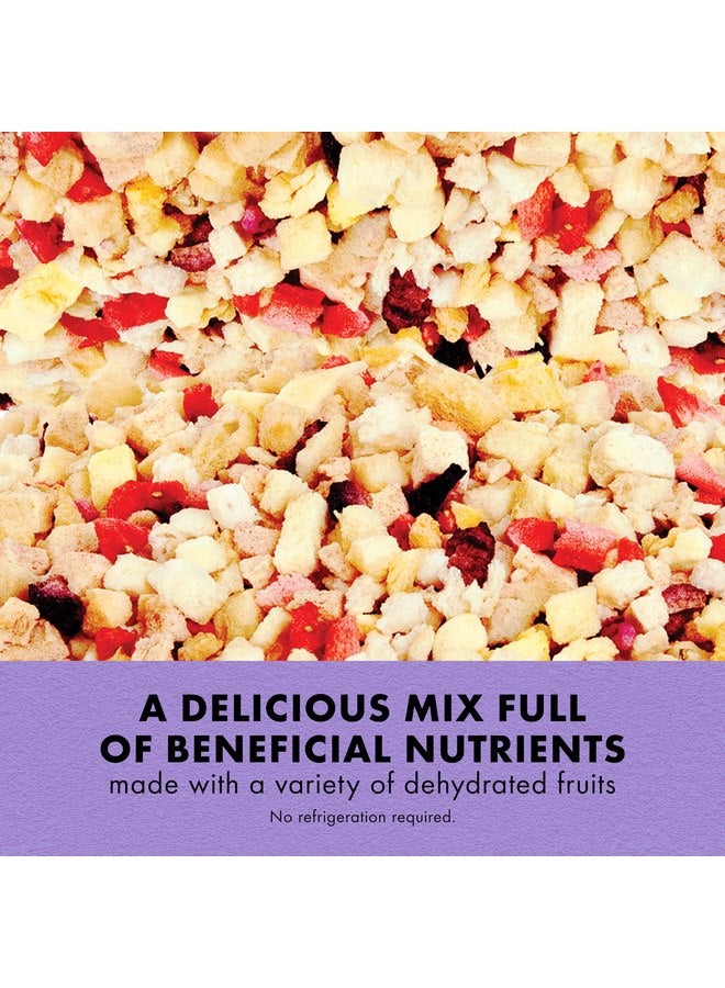 زيلا طعام زواحف من Zilla Reptile Food Munchies Fruit Mix لإغوانا الحيوانات الأليفة، والسحالي، والسلاحف، والسلاحف، وسرطانات الناسك، 2.5 أونصة - Image 2