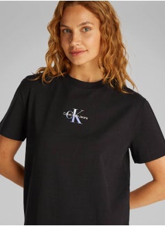 Women's Monogram T-Shirt Dress - Cotton, Black - pzsku/ZEC8D6071003F82C113F2Z/45/_/1738050843/e5de71a9-a9f5-4539-8c2a-c8ac6d3dad95