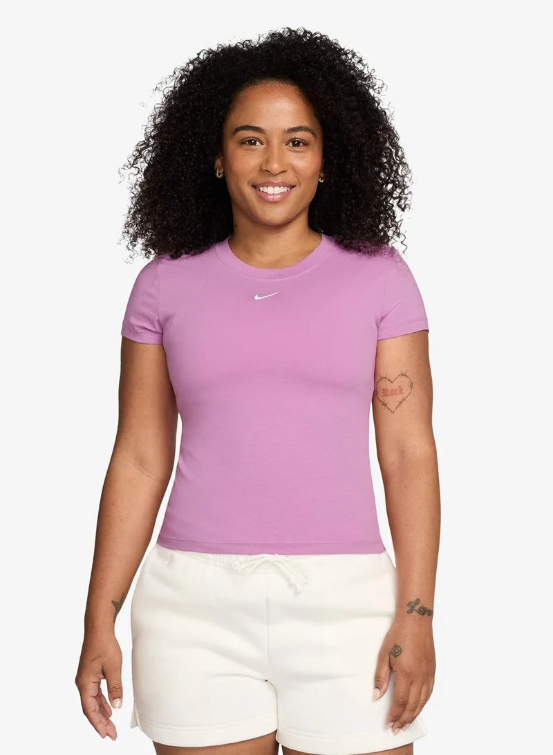 Nike Nsw Chill Knit Cropped Top