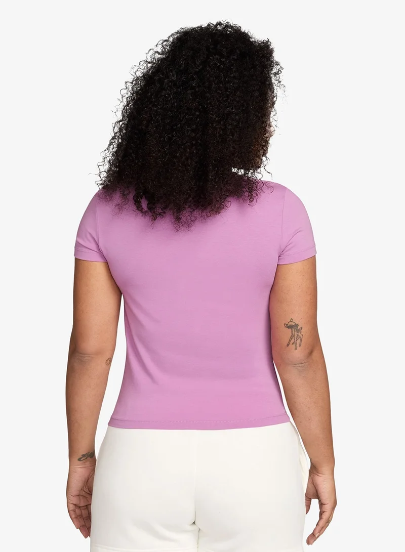 Nike Nsw Chill Knit Cropped Top