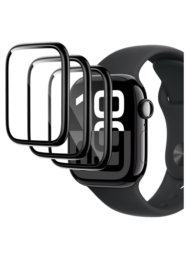 Generic Screen Protector for Apple Watch Series 10 42mm, [3 Pack] HD Clear 3D Curved Anti-Scratch PET Soft Screen Protector Film,[Full Coverage] Touch Sensitive  - Image 1