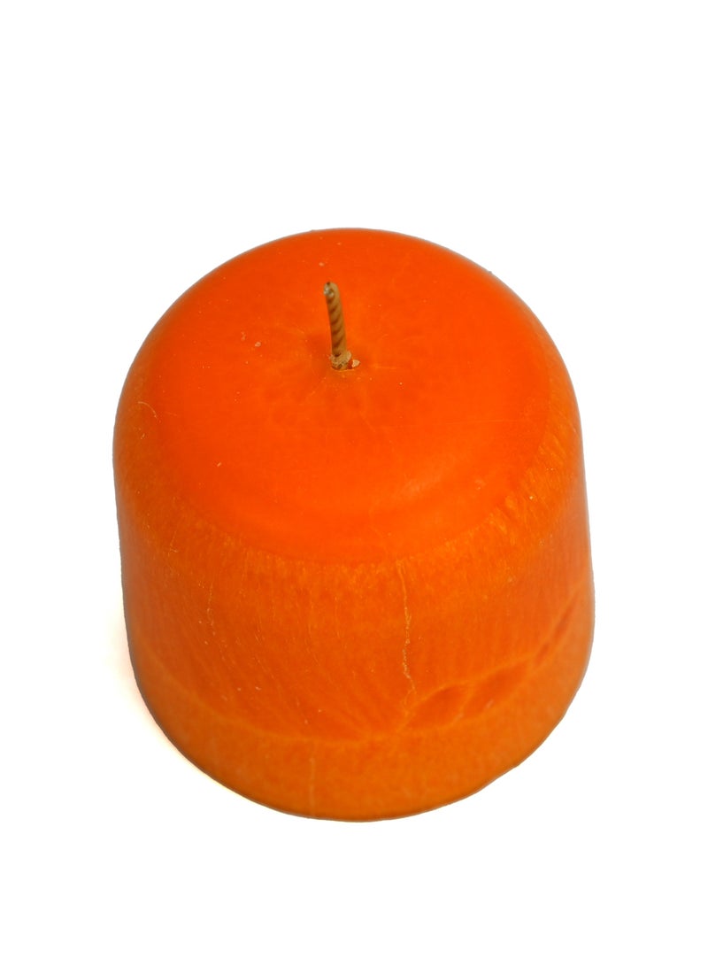 شموع معطرة على شكل قالب للمنزل، شموع منزلية برتقالية اللون معطرة، شمعة معطرة للمكتب - Image 2