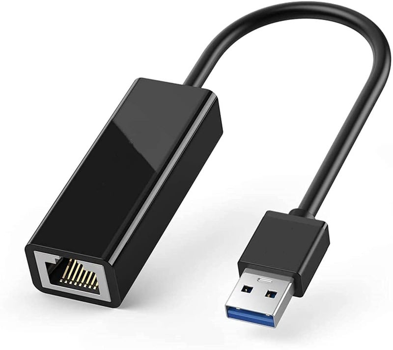 Sounce محول USB 3.0 إلى RJ45 إيثرنت، USB إلى 10/100/1000 جيجابت إيثرنت LAN متوافق مع MacBook، Surface Pro، Notebook PC مع Windows7/8/10، XP، Vista، Mac - Image 1