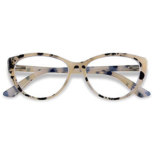 ANDWOOD Blue Light Blocking Glasses Women Bluelight Blocker Computer Cateye Clear Reading Cat Eye Eyeglasses Frame - Image 2